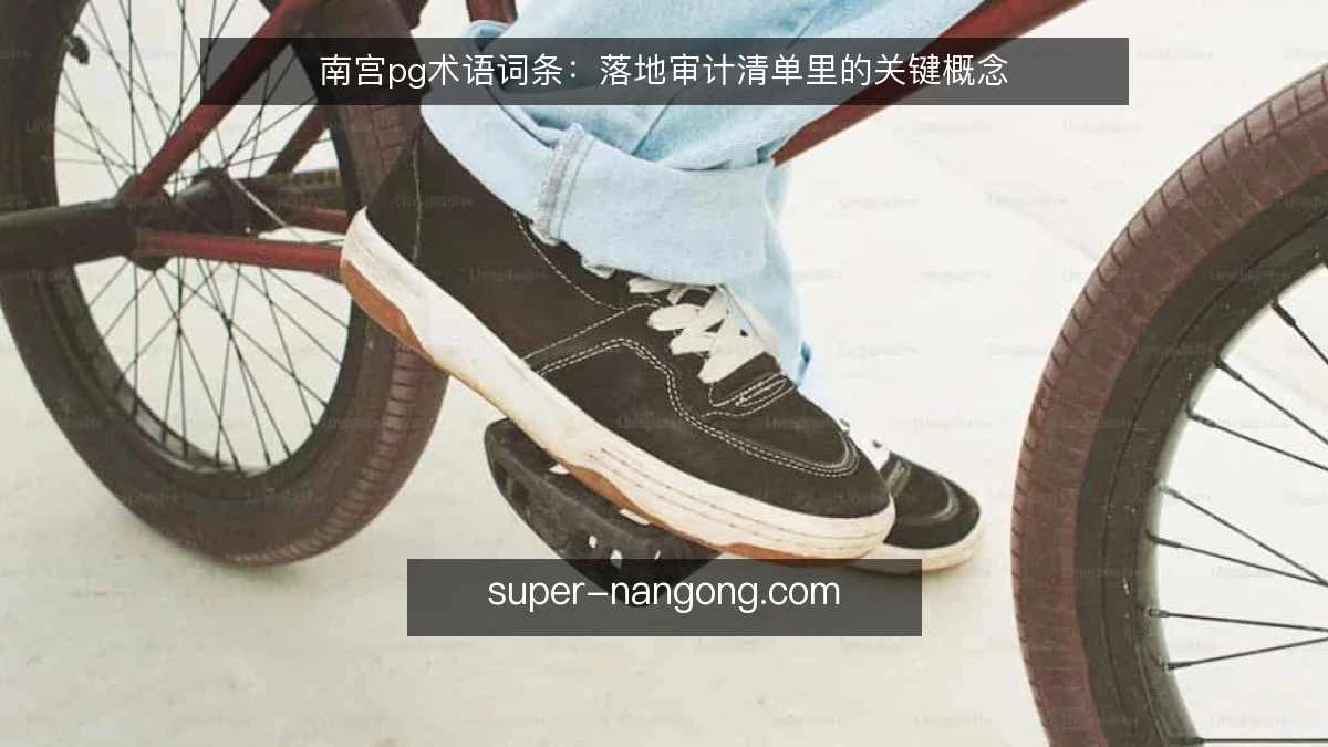 南宫pg术语词条：落地审计清单里的关键概念
